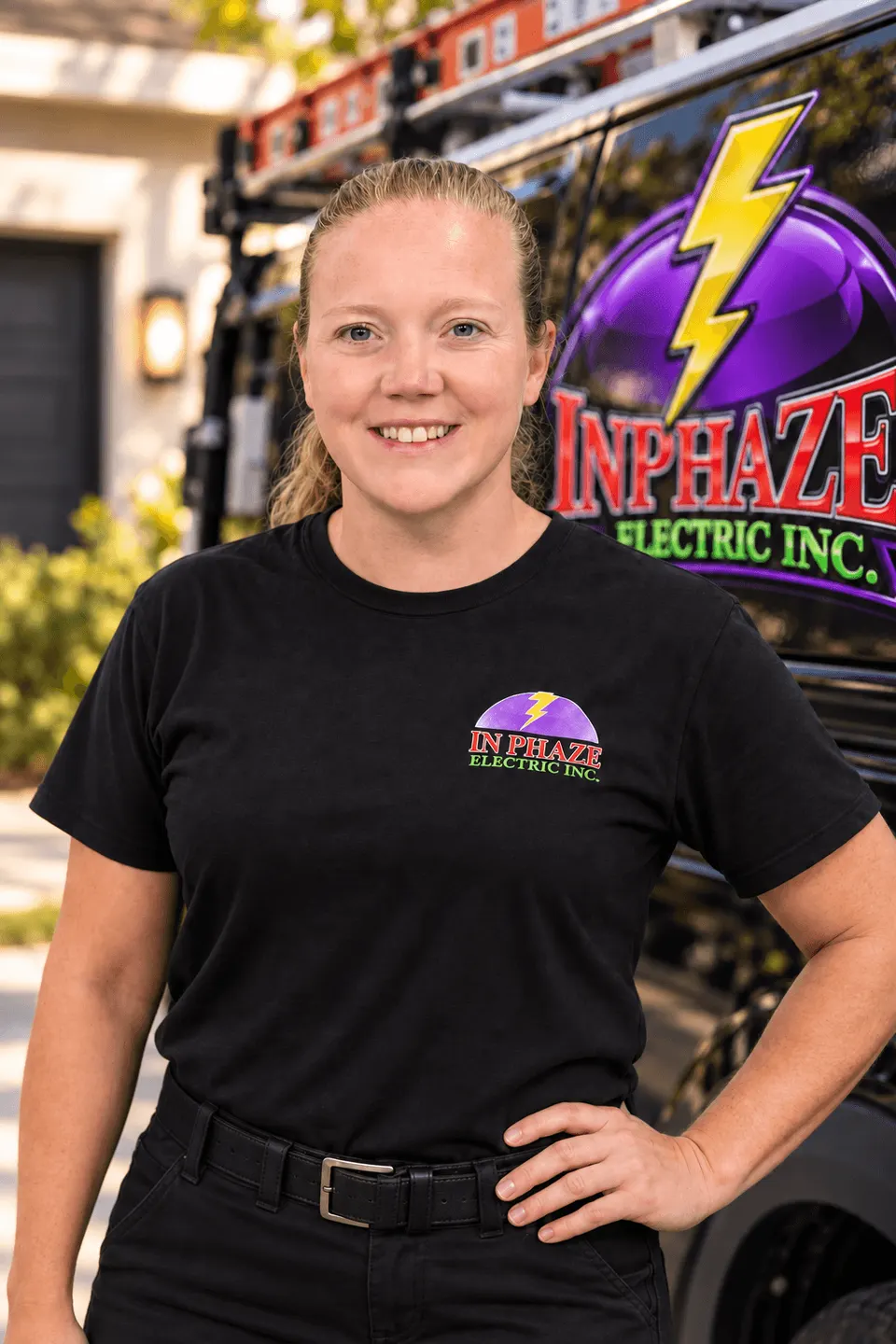 Jennifer, administrative service director and electrical permitting specialist at In Phaze Electric in Orlando, FL