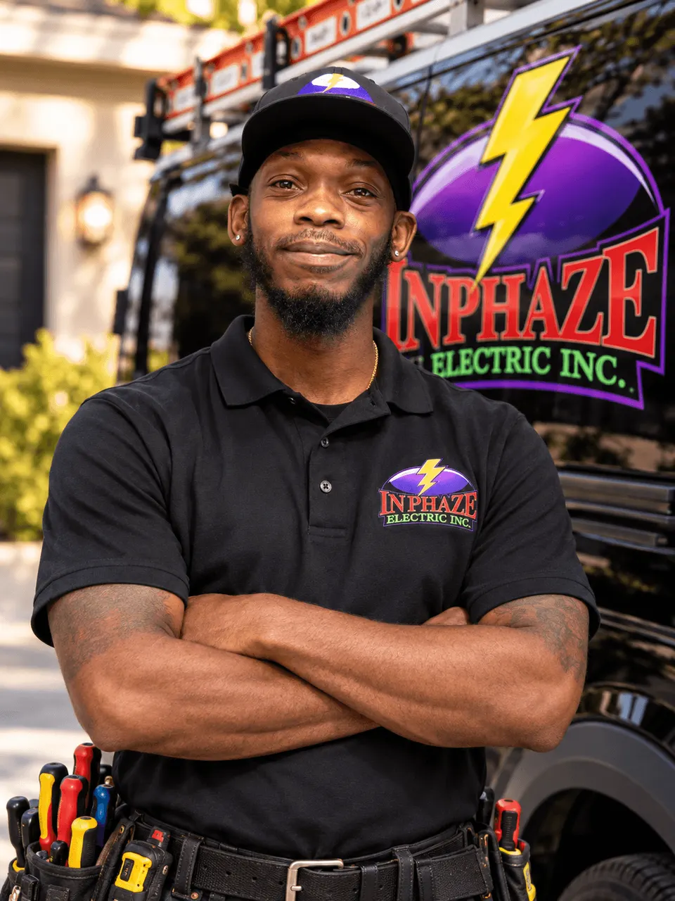 Dwayne, service technician and electrician at In Phaze Electric in Orlando, FL