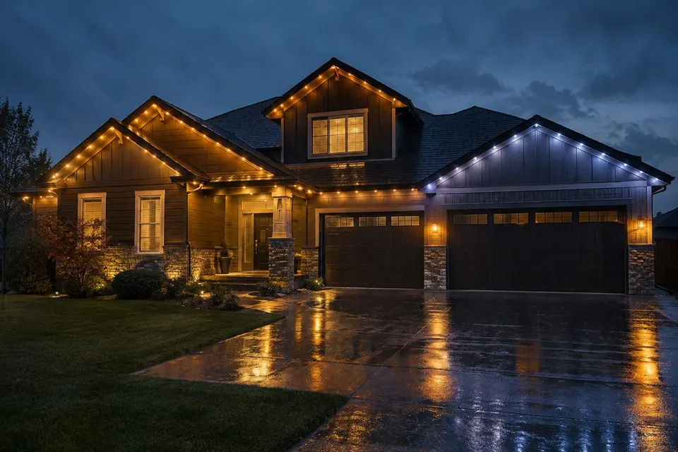 Built to glow through Florida rain (illustration)