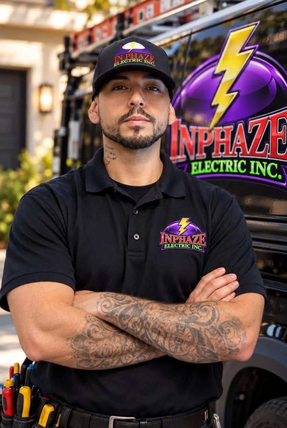 Miguel, service technician and electrician at In Phaze Electric in Orlando, FL