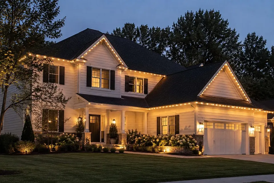 Tuned white for everyday curb appeal (illustration)
