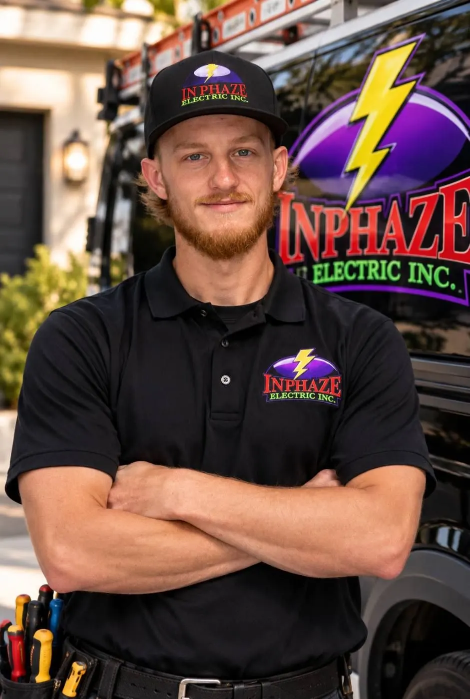 Will, service technician and electrician at In Phaze Electric in Orlando, FL